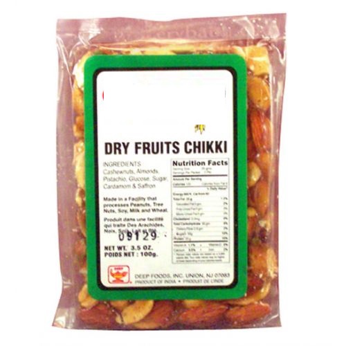 Dry Fruits Chikki-3.5oz