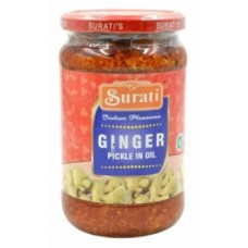 Surati Ginger Pickle In Oil-1.5lb