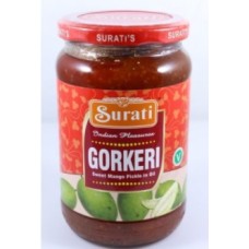 Surati Gorkeri Sweet Mango Pickle In Oil-1.5lb