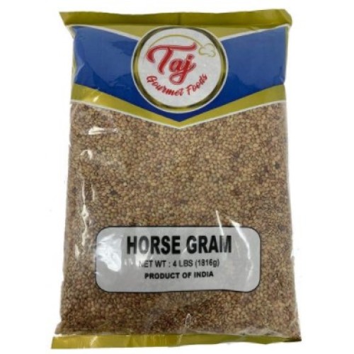 TAJ Indian Horse Gram (Muthira, Kulith, Kulthi Beans)-4lb