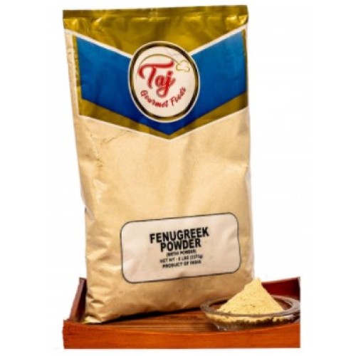 TAJ Premium Indian Methi Powder, Fenugreek Powder-7oz