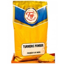 TAJ Premium Indian Turmeric Haldi Powder, Rajapuri-14Oz