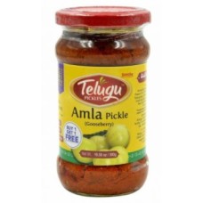 Telugu Amla Pickle With Garlic-10.6oz