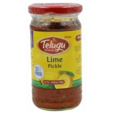 Telugu Lime Pickle Without Garlic-10.6oz