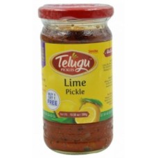 Telugu Lime Pickle With Garlic-10.6oz