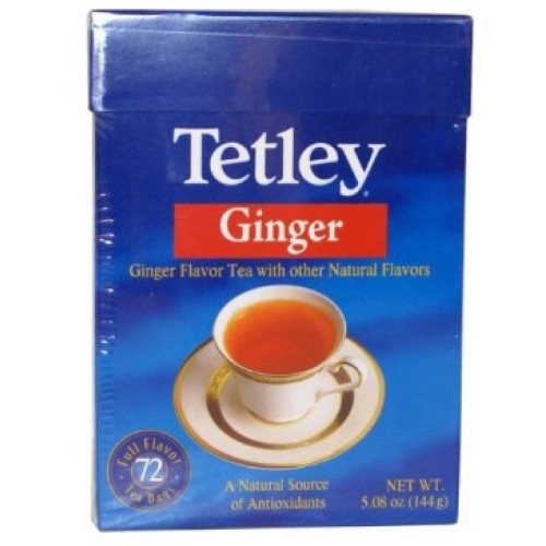 Tetley Ginger 72 Teas Bags-5.08oz