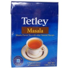 Tetley Masala 72 Tea Bags-5.08oz