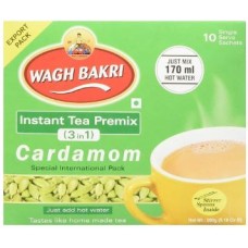 Wagh Bakri Cardamon 10 Tea Bags-9.2oz