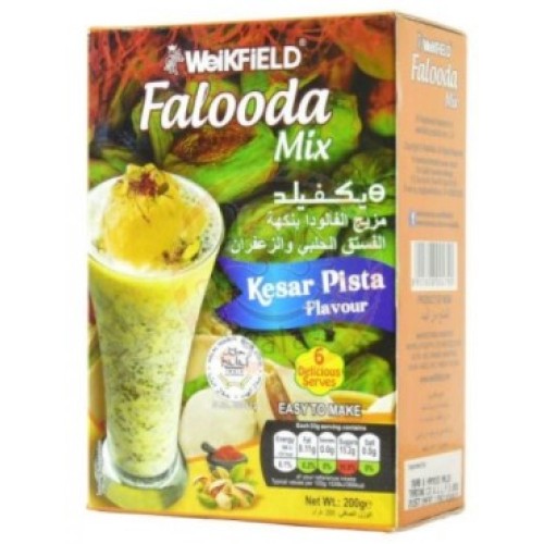 Weikfield Kesar Pista Falooda Mix-7oz